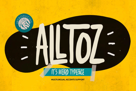Alltoz: The Handmade Signature Font for Authentic Branding