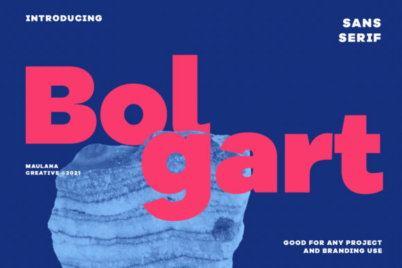 Bolgart: The Bold, Thick Display Font That Instantly Commands Attention