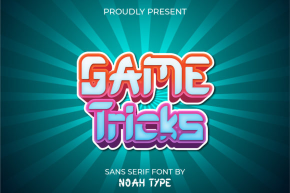 Game Tricks: The Bold Typeface for High-Energy Design