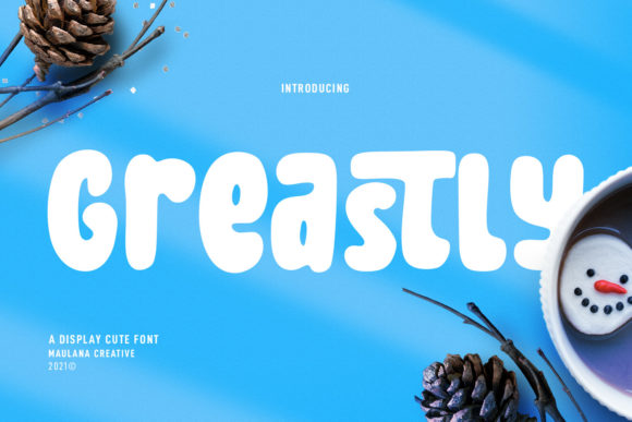 Greastly: The Bold Display Font for Memorable Branding