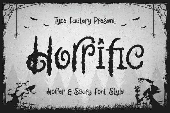 Horrific Font Evaluation: Is This Display Typeface Right for Your Project?