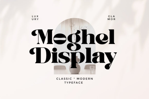 Moghel Display: Elevating Brand Identity with Modern Serif Elegance