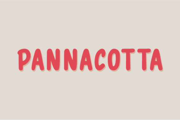 Pannacotta: A Natural Display Font for Strategic Design