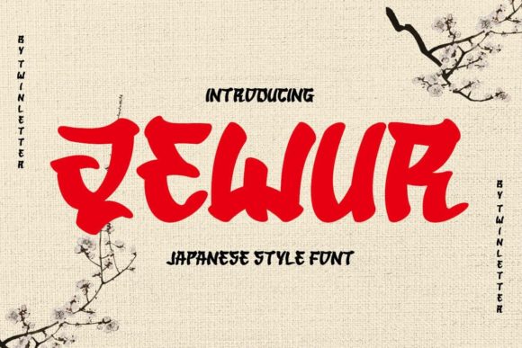 Qewur: Elevating Design with Authentic Japanese-Style Typography